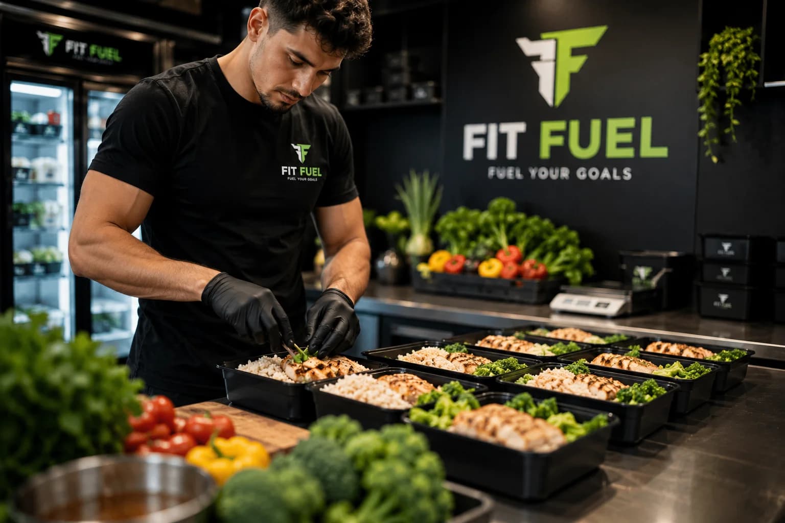 Sfeerbeeld Fit-Fuel keuken
